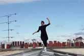 Acrobatics Over The Rooftops Of Paris