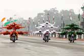 Amazing Motorcycle Display At The Republic Day Parade In New Delhi India