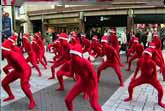 Dancing Santas