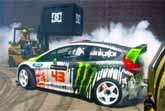 Drifting Champion Ken Block Skids Through Universal Studios