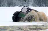 Home Built All-Terrain Vehicle On Thin Ice