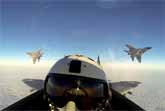 MiG-29 Flight Over Poland