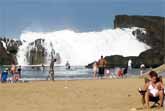 Natural Wave Pool At Punta Puerto Nuevo In Puerto Rico