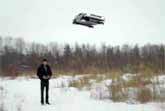 R/C Flying Delorean 