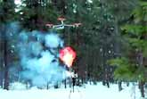 R/C Heli vs. Balloon