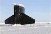 Submarine Emerges From Under The Ice