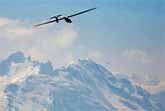 Solar Plane Crosses Alps