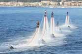 Synchronized Flyboarding