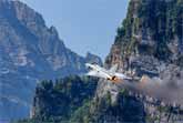 Thrilling Aerobatics in the Swiss Alps